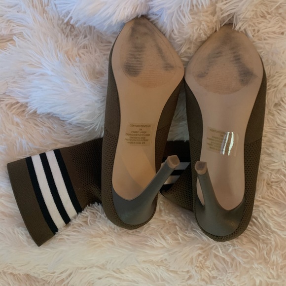 Steve Madden Century Sock Bootie in Olive - Picture 7 of 8